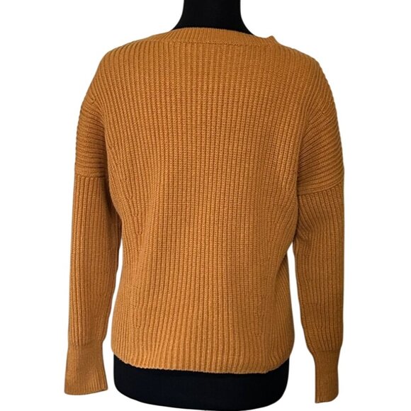 Cabi Brand Chestnut Brown Pullover Sweater Cotton Acrylic Blend Women's Size S - Picture 2 of 16